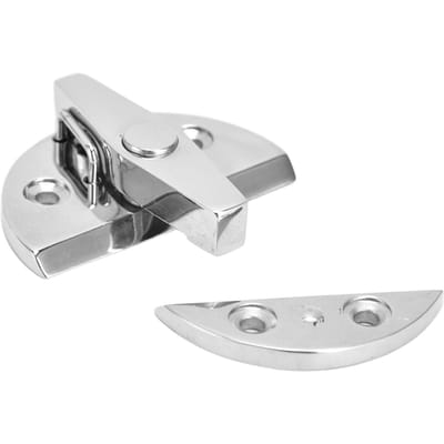 Boot Deur Kast Luik 316 Roestvrij Staal Rond Draaiknop Draai Vangslot Marine Scharnier gray