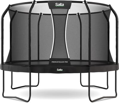 Salta Premium Black Pro - Trampoline met veiligheidsnet - ø 380 cm - Zwart
