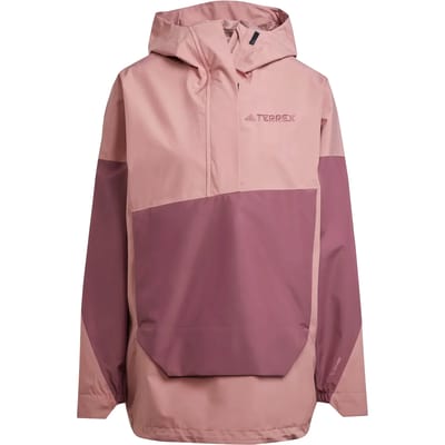 Vrouwelijke waterdichte wandeljas adidas Terrex Xploric 2.5 Layer Climaproof