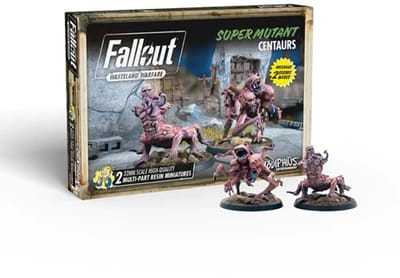 Fallout: Wasteland Warfare - Super Mutants: Centaurs - Uitbreiding - Modiphius Entertainment - Ongeschilderd
