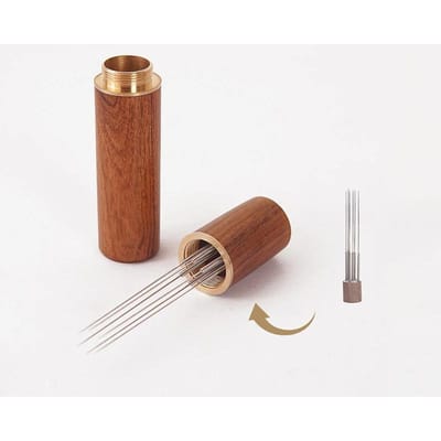 Espressopoeder Roerder Verdeler Leveler Roestvrij Staal Koffiepoeder Tamper WDT Gereedschap Café Roerstaaf Barista Accessoires