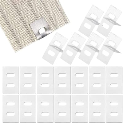 Verticale Jaloezie Reparatie - Raambekleding Onderdelen - Raam Installatie - Duurzaam PVC Materiaal - 2.5 x 2 cm