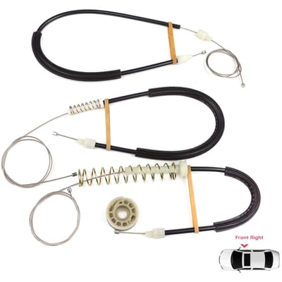 BWR5188 Kit de Réparation de Lève-Vitre Électrique Avant Droit pour BMW Série 6 F06 Gran Coupé 2011-2018 51337268798