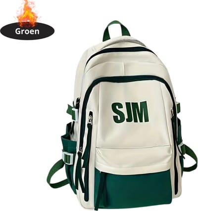 Livano Rugzak - Dames - Heren - Meisje - Jongens - Backpack - Schooltas - Laptoptas - Rood