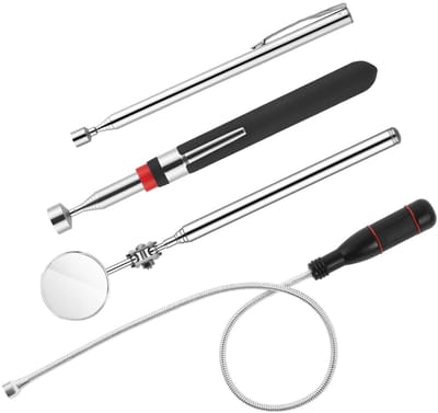 Verstelbare Magnetische Telescopische Stang voor Kleine Onderdelen, 1.5lb/5lb, Ideaal voor Auto-onderdelen en Metaalobjecten
