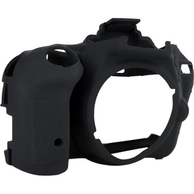 Zachte Siliconen Beschermhoes Stofdicht Anti-Slip Shell voor Nikon D5500 D5600 Camera
