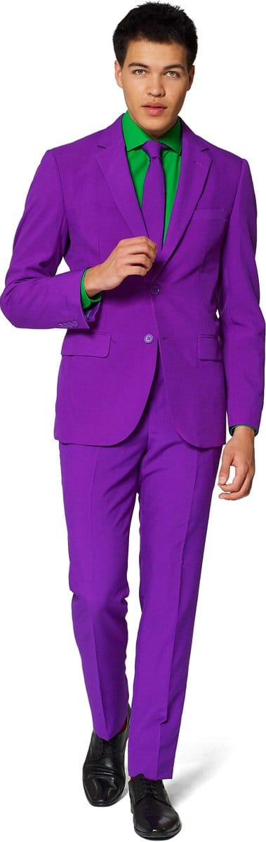 OppoSuits Purple Prince - Heren Pak - Carnavalskleding - Feest Kostuum - Paars - Maat 50