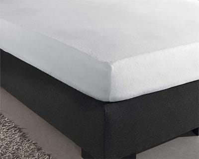 SnelShoppen - Molton Hoeslaken Stretch Matrasbeschermer voor Boxspring 180 x 200/220 cm - Anti-Allergisch, Anti-Huisstofmijt, Optimale Slaapcomfort
