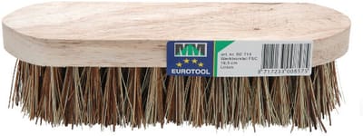MM Eurotool Werkborstel met harde natuurvezels en FSC-hout | 19,5 cm