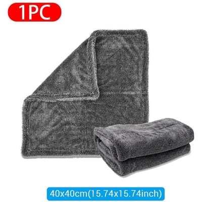 Autowasdoek Dubbelzijdige Doek Auto Detailling Gedraaide Vlecht Doek Super Absorberende Doek voor Auto Huis Wassen Accessoires