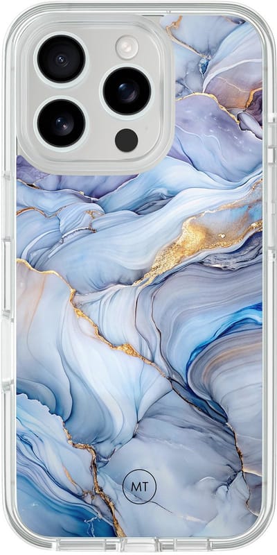 Hybride hoesje geschikt voor iPhone 16 Pro - Lavender dream - Extra bescherming - Luxe beschermhoes - TPU case - Transparant, Paars - Mooie Telefoonhoesjes