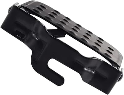 Fietspedalen Set - Trappers Mountainbike - Veilig Fietsen - Opvouwbaar Antislip - 13x9cm - Zwart