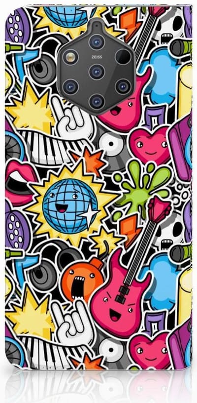 Nokia 9 PureView Hippe Standcase Punk Rock