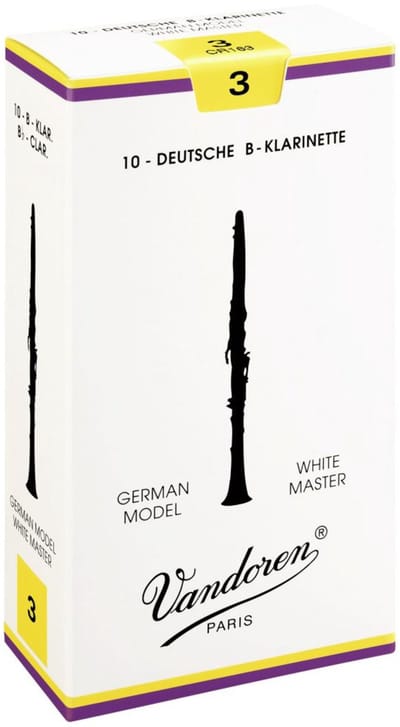 Vandoren White Master Traditional 3,5 - Riet voor Bb klarinet (Duits)