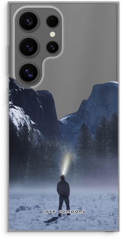Case Company® - Hoesje geschikt voor Samsung Galaxy S24 Ultra hoesje - Wanderlust - Soft Cover Telefoonhoesje - Bescherming aan alle Kanten en Schermrand