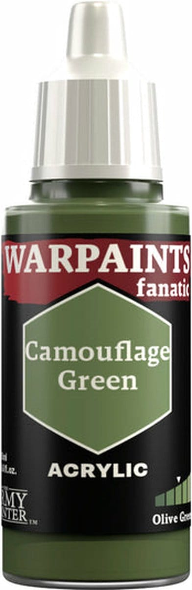 The Army Painter Warpaints Fanatic: Camouflage Green (18ml) - Verf