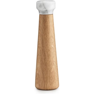 Normann Copenhagen - Craft zoutmolen groot, eiken / marmer wit