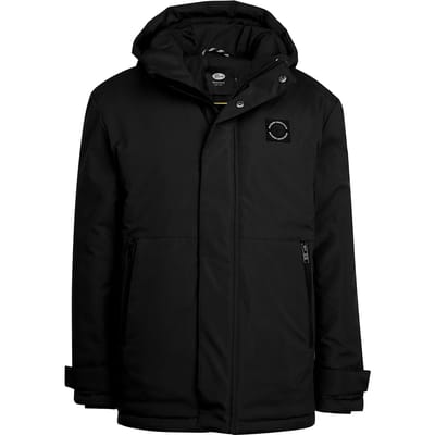 Petrol Industries - Jongens Parka Jas - Hooded parka - 100% polyester - Rits met drukknopen, zijzakken - Zwart - Maat 116