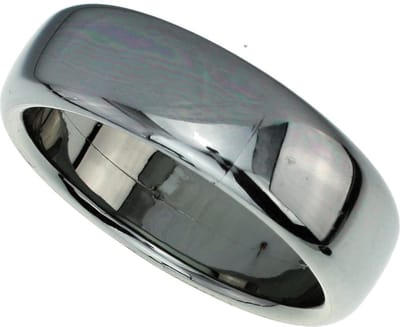 Behave - Bangle glanzend antracietgrijs zwart - Urban avondstijl