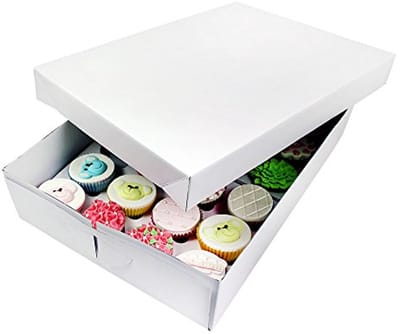 Cupcake Box voor 24 taarten - 43 x 31 x 9 cm