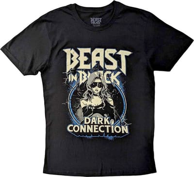 Beast In Black - Dark Connection Girl Heren T-shirt - S - Zwart
