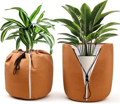 Winterbescherming voor Potplanten - Thermische Potbescherming, Vorstbescherming, Tuinaccessoires, 2 Stuks, 40 x 40 cm