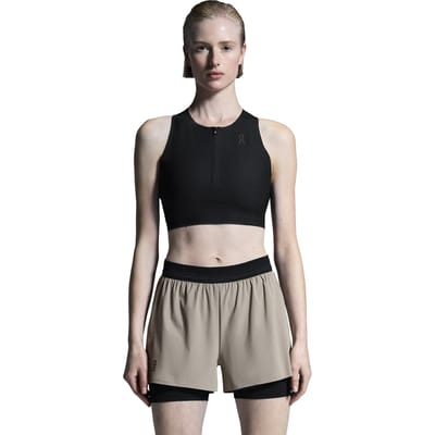 On Race Crop 3 Black Size: M | Sports Bras Outlet | Dames | Zwart