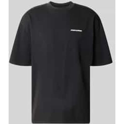 Oversized T-shirt met logo-stitching
