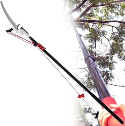 Telescopische snoeizaag - Stokzaag takken - Hoge takken snoeien - Lichtgewicht aluminiumlegering - 7.2 meter - Niet gespecificeerd