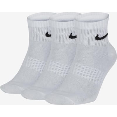Nike Dry Cushion Everyday 3 paar enkelsokken in wit