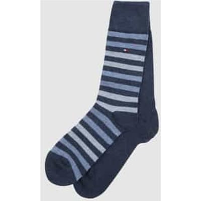 Sokken met labeldetail in een set van 2 paar, model 'DUO STRIPE SOCK'