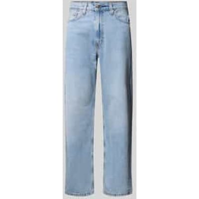 Straight fit jeans met logopatch, model '565 Loose'