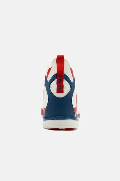 STING boksschoenen VIPER 2.0 | Wit / Blauw / Rood (Maat: 38 2/3)