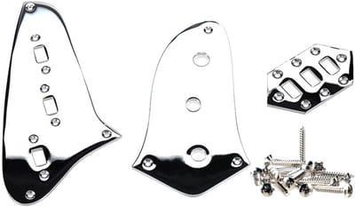 Preset Control Plate voor Elektrische Gitaar - Pickup Selector Switch en Chrome Accessoires voor Gitaaronderdelen