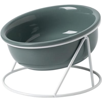 Gamelle en céramique pour animaux de compagnie, multifonction, élégante, design surélevé, protection de la colonne cervicale, gamelle pour chat