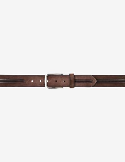 Brax Heren Riem  Style HEREN RIEM brown, donkerbruin, maat 95