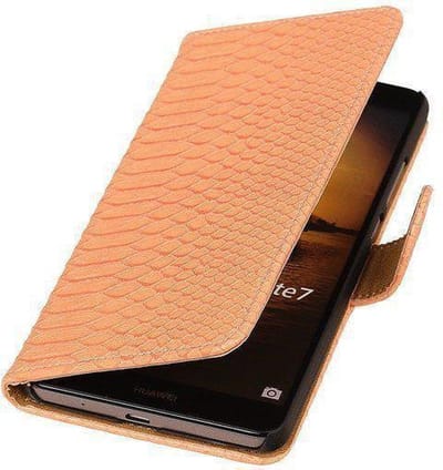 """Slang"" Pink Microsoft Lumia 535 Stand Bookcase Wallet Cover"