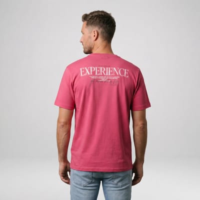 Cars bordeaux heren t-shirt   Ronde hals   Regular fit   Tekst patroon   Korte mouw Bordeaux M