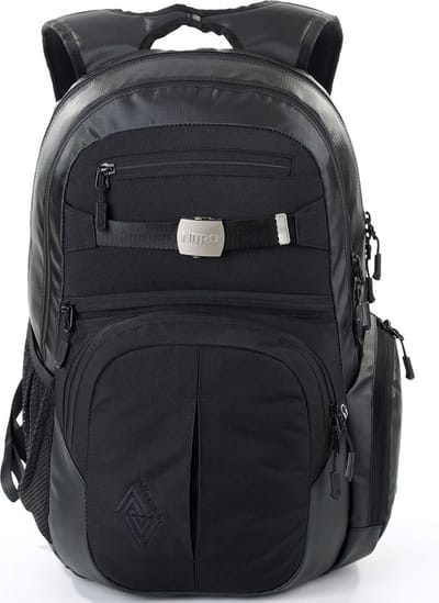 NITRO Vrije tijd rugzak Rugzak met laptopvak Daypacker Collection Hero Backpack 37L Tough Black Zwart