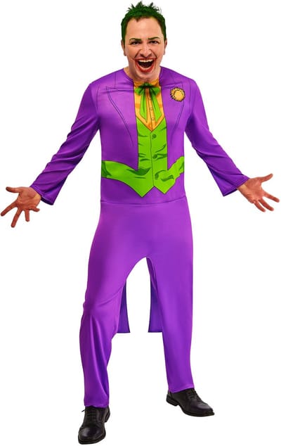 The Joker Volwassenenkostuum - Rubies - Maat S
