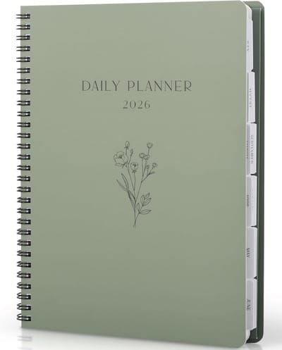 Dagboek en Agenda 2026 met Week- en Maandoverzichten - Groot Formaat Planner voor Volwassenen