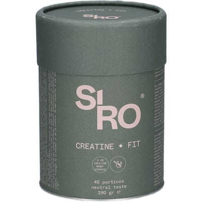 SiRo Creatine Fit | Creapure® complex met vitamine C, D3, calcium, mangaan 290 Poeder