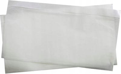 Transparante zelfklevende documentenhoesjes 80% recycle PE- Packing List enveloppen - Paklijstenvelop - 'Packing list' DL 23,5 x 13,2cm 100 stuks
