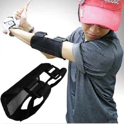 Effectieve Swing Training Hulp voor Golf: Elleboogbeschermers en Corrector voor Tenniselleboog en Tendinitis