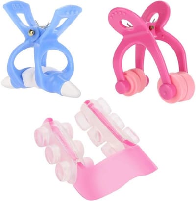 longziming -Neuscorrectieclip - Neuslift Clip - Neusvormgever - Pijnloze Neusverheffing - Gladde Neusrug Correctie - Hypoallergeen En Latexvrij - Veilig Thuis Of Onderweg Gebruik - 3 Stuks