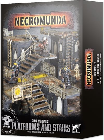 Necromunda: Zone Mortalis Platforms And Stairs