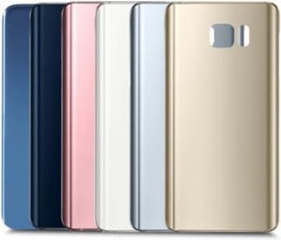 Achterkant Cover Geschikt voor Samsung Galaxy S7 Edge – Zwart