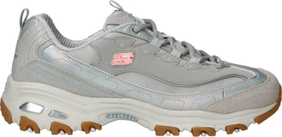 Skechers D Lites Sneakers - Dames - Grijs