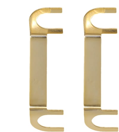 Luidspreker Connector - Audio Kabel Adapter - Muziek Luisteren - Vergulde Koperen Pinnen - 2 Stuks - Goud