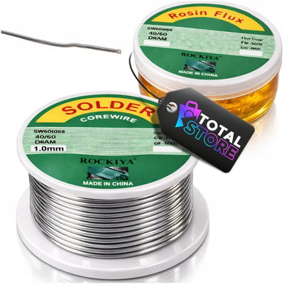 2015966 Serie - Soldeertin met Hars - 1mm - Sn40/Pb60 - Top KWALITEIT